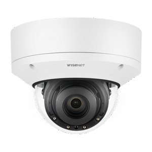 Cámara Domo 4K con IA, Antivandalica / Lente Motorizado de 4.5 a 10mm / P-Iris, WDR 120dB / Ranura SD / Protección IP52 e IK10