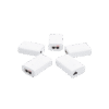5 Unidades del Adaptador PoE Ubiquiti de 24 VDC, 1.0 A con puerto Gigabit, color blanco