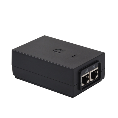 Adaptador PoE Ubiquiti de 24 VDC, 1.25 A con puerto Gigabit