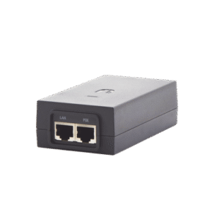 Adaptador PoE Ubiquiti de 50 VDC, 1.2 A puerto Gigabit para equipos airFiber Adaptador PoE Ubiquiti de 50 VDC, 1.2 A puerto Gigabit para equipos airFiber