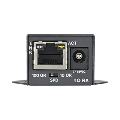 Transmisor PoE/PoE+ Para Uso con Receptor POEXRX1, Hasta 610 Metros (2000 ft) con Cable Cat5e o Cat6, 10/100Mbps Transmisor PoE/PoE+ Para Uso con Receptor POEXRX1, Hasta 610 Metros (2000 ft) con Cable Cat5e o Cat6, 10/100Mbps