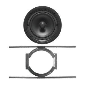 KIT de Bocina de Techo TruAudio de 8in PP8 con Soporte de Acero Rígido para Techos Suspendidos