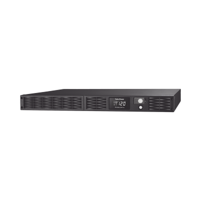 UPS de 1000 VA/800 W, Topología Línea Interactiva, Entrada 120 Vca NEMA 5-15P, Onda Senoidal Pura, Torre o Rack 1 UR, Con 7 Tomas NEMA 5-15R