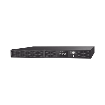UPS de 1000 VA/800 W, Topología Línea Interactiva, Entrada 120 Vca NEMA 5-15P, Onda Senoidal Pura, Torre o Rack 1 UR, Con 7 Tomas NEMA 5-15R