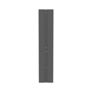 Tapa Final de Fila, Para Organizador Vertical PR2V PatchRunner™ 2, de 45 UR, Color Negro