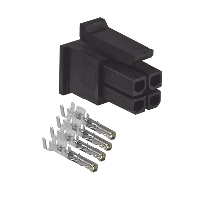 ENCHUFE DE 4 PINES CON TERMINALES DE CONTACTO ENCHUFE DE 4 PINES CON TERMINALES DE CONTACTO