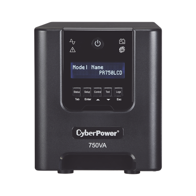 UPS de 750 VA/525 W, Topología Línea Interactiva, Entrada 120 Vca NEMA 5-15P, Onda Senoidal Pura, Tipo Torre, Con 6 Tomas NEMA 5-15R UPS de 750 VA/525 W, Topología Línea Interactiva, Entrada 120 Vca NEMA 5-15P, Onda Senoidal Pura, Tipo Torre, Con 6 Tomas NEMA 5-15R