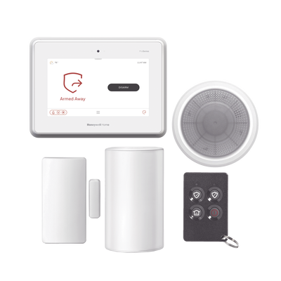 Kit de Panel de Alarma PROA7PLUS con Sirena, Sensor de Movimiento, Contacto Magnetico y Control Remoto Kit de Panel de Alarma PROA7PLUS con Sirena, Sensor de Movimiento, Contacto Magnetico y Control Remoto