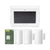 Kit de Panel de Alarma PROA7M con Sensor de Movimiento y 2 Contactos Magnéticos