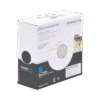 Bobina de cable de 100m, Cat5e, 24 AWG, color Gris, UL, para aplicaciones en videovigilancia, redes de datos. Uso Interior