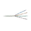 Cable Cat5e de alto rendimiento certificaciones ETL, UL, de 500 ft ( 152.5 m ) de color Blanco, para aplicaciones en video vigilancia, redes de datos. Uso Interior. Cable Cat5e de alto rendimiento certificaciones ETL, UL, de 500 ft ( 152.5 m ) de color Blanco, para aplicaciones en video vigilancia, redes de datos. Uso Interior.