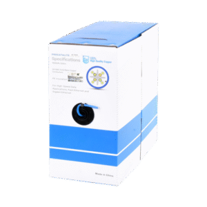 Bobina de cable de 305 metros Cat6, CM, 24 AWG, Alto Rendimiento, ETL, UL, color azul, super flexible, para aplicaciones de videovigilancia, video HD, y redes de datos. Uso interior Bobina de cable de 305 metros Cat6, CM, 24 AWG, Alto Rendimiento, ETL, UL, color azul, super flexible, para aplicaciones de videovigilancia, video HD, y redes de datos. Uso interior