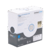 Cable Cat6+ CALIBRE 23 ALTO RENDIMIENTO, ETL,UL, color azul, de 100 metros, super flexible, para aplicaciones de CCTV, video HD, y redes de datos.