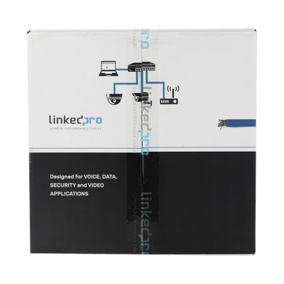 Bobina de cable de 305 metros Cat6+, CMR, CALIBRE 23 ALTO RENDIMIENTO, ETL,UL, color azul, super flexible, para aplicaciones de video vigilancia, video HD, y redes de datos. Uso interior. Bobina de cable de 305 metros Cat6+, CMR, CALIBRE 23 ALTO RENDIMIENTO, ETL,UL, color azul, super flexible, para aplicaciones de video vigilancia, video HD, y redes de datos. Uso interior.