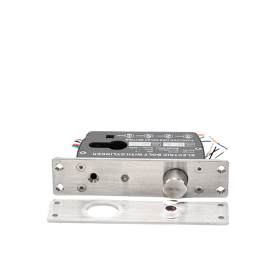 Cerradura de Perno 2000 kg de sujeción/ Cerrada en caso de falla (Fail Safe)/ Con temporizador y Sensor de puerta Cerradura de Perno 2000 kg de sujeción/ Cerrada en caso de falla (Fail Safe)/ Con temporizador y Sensor de puerta