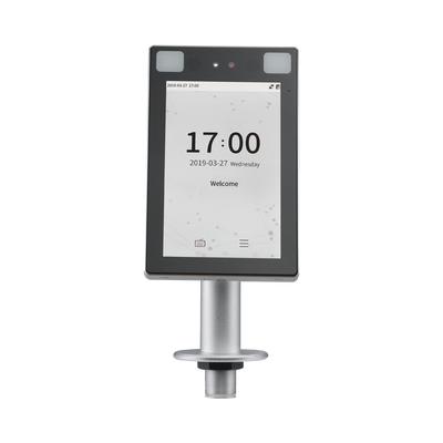 Lector de Rostros para Control de Acceso de uso rudo a prueba de Impactos / Exterior IP68 / Acepta Selfies / Reconocimiento a 2.5 metros / ADMS GRATIS / Montaje sobre torniquete Lector de Rostros para Control de Acceso de uso rudo a prueba de Impactos / Exterior IP68 / Acepta Selfies / Reconocimiento a 2.5 metros / ADMS GRATIS / Montaje sobre torniquete