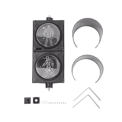 Semáforo Peatonal / Con Movimiento / Diámetro 20 Cm.