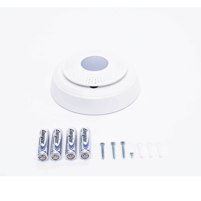 Sirena Interior Inalámbrica / Indicadores LED / Nivel de Salida 85 dBA / Rango 92 mts / Frecuencia 2.4 GHz / Cifrado AES-128 / Anti-tamper / Protección Vida Interconectada