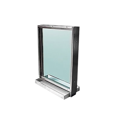 Ventana Blindada Nivel IV / Con Charola Pasa-Documentos / 45mm / 80cm x 60cm.