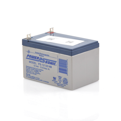 Batería 12V, 12AH, Para Respaldo, Tecnologías AGM/VRLA, 5 Años Vida Útil, Terminales NB, Reconocida UL