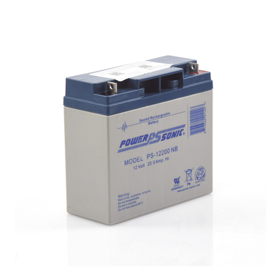 Batería 12V, 20AH, Para Respaldo, Tecnologías AGM/VRLA, 5 Años Vida Útil, Terminales NB, Reconocida UL