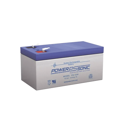 Batería 12V, 3.4AH, Para Respaldo, Tecnologías AGM/VRLA, 5 Años Vida Útil, Terminales F1, Reconocida UL