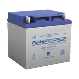 Batería 12V, 40AH, Para Respaldo, Tecnologías AGM/VRLA, 5 Años Vida Útil, Terminales NB4, Reconocida UL