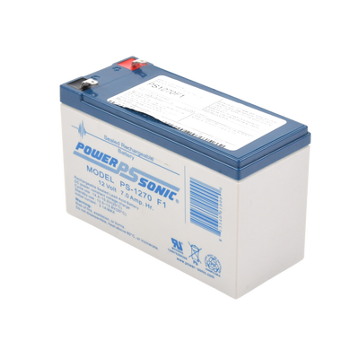 Batería 12V, 7AH, Para Respaldo, Tecnologías AGM/VRLA, 5 Años Vida Útil, Terminales F1, Reconocida UL Batería 12V, 7AH, Para Respaldo, Tecnologías AGM/VRLA, 5 Años Vida Útil, Terminales F1, Reconocida UL