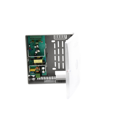 Fuente de Alimentación con Gabinete de 4 Salidas de 11 - 15 Vcc / 5 Amper / Voltaje de Entrada: 96 - 264 Vca / Soporta Protección contra Sobrecorriente de Salida, Protección contra Cortocircuito / Led Indicador