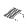 Montaje para Panel Solar, riel 2200mm para Módulos con espesor de 35mm o 40mm, Velocidad de Viento Max. 136km/h Montaje para Panel Solar, riel 2200mm para Módulos con espesor de 35mm o 40mm, Velocidad de Viento Max. 136km/h