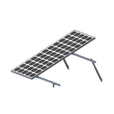 Montaje para Panel Solar, riel 2200mm para Módulos con espesor de 35mm o 40mm, Velocidad de Viento Max. 136km/h Montaje para Panel Solar, riel 2200mm para Módulos con espesor de 35mm o 40mm, Velocidad de Viento Max. 136km/h