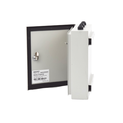 Fuente de Poder Profesional para Domos PTZ de 24 Vca@ 7A / Exterior / Voltaje de Entrada de 127 Vca.