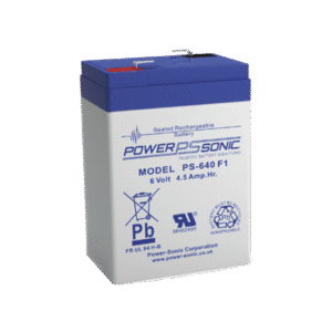 Batería 6V, 4.50AH, Para Respaldo, Tecnologías AGM/VRLA, 5 Años Vida Útil, Terminales F1, Reconocida UL