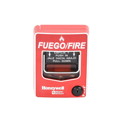 Estación Convencional de Jalón de Doble Acción, Restablecimiento con Cerradura.