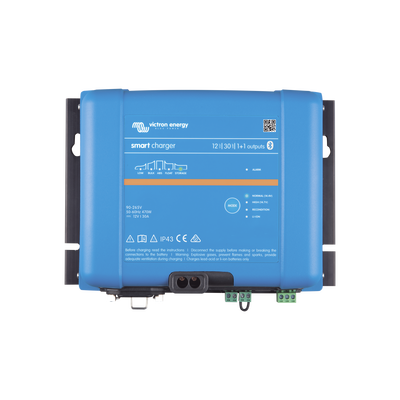 Phoenix Smart IP43 12/30 / Cargador de Baterías 12V, 30A / Para Ambientes Marinos y Terrestres. / Para baterías de Plomo y Litio Phoenix Smart IP43 12/30 / Cargador de Baterías 12V, 30A / Para Ambientes Marinos y Terrestres. / Para baterías de Plomo y Litio