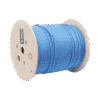 Bobina de Cable Blindado S/FTP de 4 pares, Cat7, Inmune a Ruido e Interferencias, LSZH (Bajo humo, Cero Halógenos), Color Azul, Bobina de 500 m