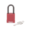Candado de Bloqueo LOTO de Seguridad Dieléctrico, Con Llave Única, Diámetro de 6.5 mm, Color Rojo Candado de Bloqueo LOTO de Seguridad Dieléctrico, Con Llave Única, Diámetro de 6.5 mm, Color Rojo