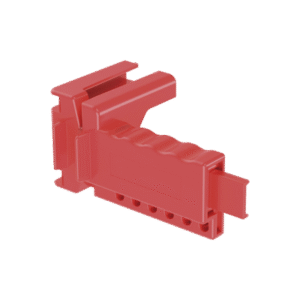 Dispositivo de Bloqueo LOTO para Válvulas de Bola, para Diámetros de Tubería de 1/4" a 1" y Longitud de Mango Hasta 7.5", Color Rojo Dispositivo de Bloqueo LOTO para Válvulas de Bola, para Diámetros de Tubería de 1/4" a 1" y Longitud de Mango Hasta 7.5", Color Rojo