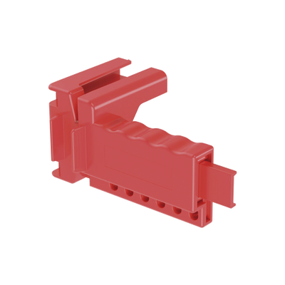 Dispositivo de Bloqueo LOTO para Válvulas de Bola, para Diámetros de Tubería de 1/4" a 1" y Longitud de Mango Hasta 7.5", Color Rojo Dispositivo de Bloqueo LOTO para Válvulas de Bola, para Diámetros de Tubería de 1/4" a 1" y Longitud de Mango Hasta 7.5", Color Rojo