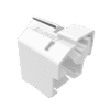 Kit de 10 Dispositivos Para Impedir Desconexión de Plug RJ45, Color Blanco, Incluye Herramienta para Instalar/Retirar