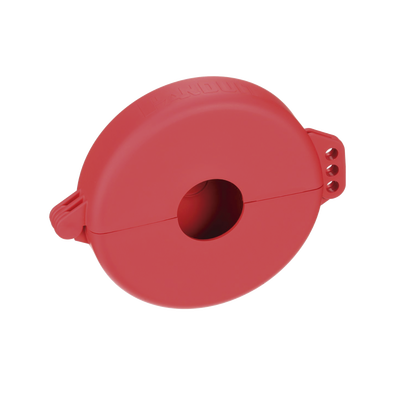 Dispositivo de Bloqueo LOTO para Válvulas de Compuerta, Para Diámetros de 3 a 6.5", Color Rojo Dispositivo de Bloqueo LOTO para Válvulas de Compuerta, Para Diámetros de 3 a 6.5", Color Rojo
