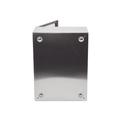 Gabinete de Acero Inoxidable IP66 Uso en Intemperie (300 x 400 x 200 mm) con Placa Interna Galvanizada. Gabinete de Acero Inoxidable IP66 Uso en Intemperie (300 x 400 x 200 mm) con Placa Interna Galvanizada.