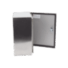 Gabinete de Acero Inoxidable IP66 Uso en Intemperie (300 x 400 x 200 mm) con Placa Interna Galvanizada. Gabinete de Acero Inoxidable IP66 Uso en Intemperie (300 x 400 x 200 mm) con Placa Interna Galvanizada.