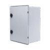 Gabinete de Poliéster IP65 Uso en Intemperie (300 x 400 x 200 mm) con Placa Trasera Interior de Plástico (Incluye Chapa y Llave). Gabinete de Poliéster IP65 Uso en Intemperie (300 x 400 x 200 mm) con Placa Trasera Interior de Plástico (Incluye Chapa y Llave).