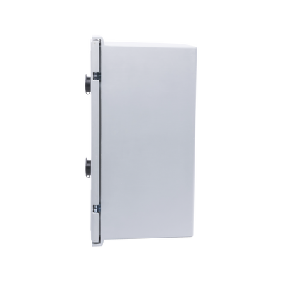 Gabinete de Poliéster IP65 Uso en Intemperie (300 x 400 x 200 mm) con Placa Trasera Interior de Plástico (Incluye Chapa y Llave). Gabinete de Poliéster IP65 Uso en Intemperie (300 x 400 x 200 mm) con Placa Trasera Interior de Plástico (Incluye Chapa y Llave).