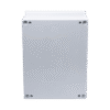 Gabinete de Poliéster IP65 Uso en Intemperie (300 x 400 x 200 mm) con Placa Trasera Interior de Plástico (Incluye Chapa y Llave). Gabinete de Poliéster IP65 Uso en Intemperie (300 x 400 x 200 mm) con Placa Trasera Interior de Plástico (Incluye Chapa y Llave).