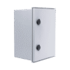 Gabinete de Poliéster IP65 Uso en Intemperie (300 x 400 x 200 mm) con Placa Trasera Interior de Plástico (Incluye Chapa y Llave). Gabinete de Poliéster IP65 Uso en Intemperie (300 x 400 x 200 mm) con Placa Trasera Interior de Plástico (Incluye Chapa y Llave).