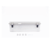 Gabinete de Plástico ABS, Uso en Intemperie IP66 (350 x 460 x 160 mm) Cierre por Broche Inoxidable y Permite Cerrado con Candado y Llave (Perno 5mm) No Incluido