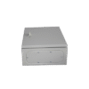 Gabinete de Acero IP66 Uso en Intemperie (400 x 400 x 200 mm) con Placa Trasera Interior de Metal y Compuerta Inferior Atornillable (Incluye Chapa y Llave T).
