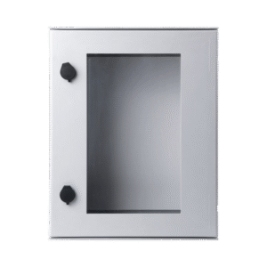 Gabinete de Poliéster IP65 Puerta Transparente, Uso en Intemperie (400 x 500 x 200 mm) con Placa Trasera Interior de Plástico (Incluye Chapa y Llave). Gabinete de Poliéster IP65 Puerta Transparente, Uso en Intemperie (400 x 500 x 200 mm) con Placa Trasera Interior de Plástico (Incluye Chapa y Llave).